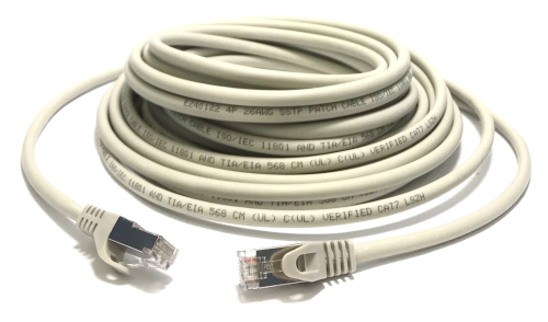 Cat 7 SFTP Patch Cord WT-2333C Grey 10m